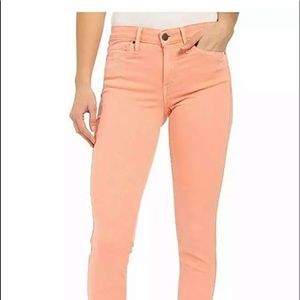 Womens Ankle Skinny Jeans Chintz Rose